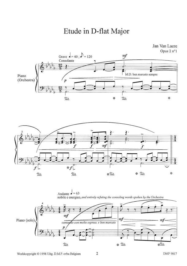 Etude In D